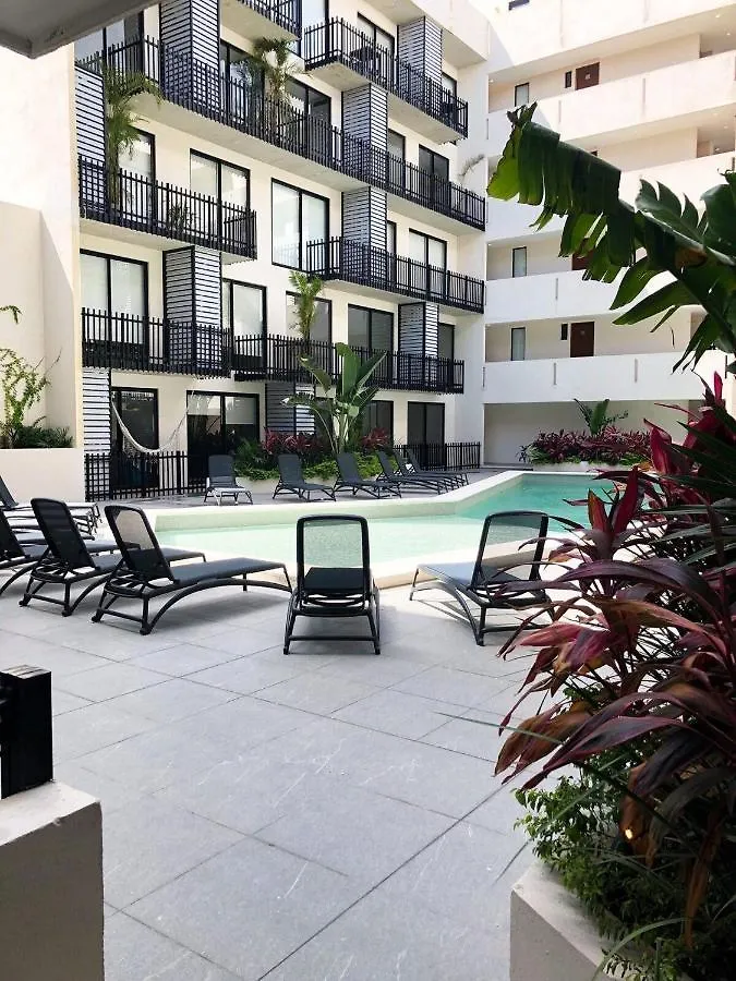 Deluxe Studio Aparment Mamitas Zone Playa del Carmen Mexico